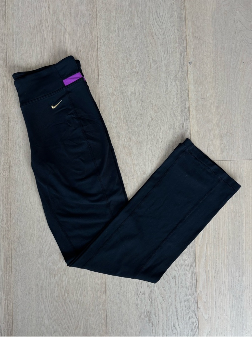 y2k Nike Black Yoga Pants